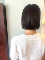 トレパルッキエーレサカイ(tre parrucchiere sakai) パツッとボブ