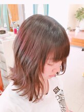 グリッター ヘアー(Glitter hair)&nbsp;外ハネ