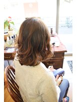 ベル(BELL)&nbsp;AVEDAカラー♪ベージュブラウン☆【BELL桜新町/用賀】