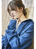 【buZon高田馬場】　ショート×ハーフアップアレンジ