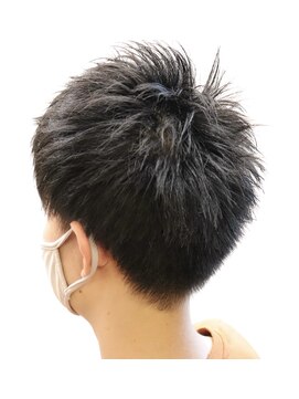 ウィスカーヘアー(whisker hair) ビジネスショート