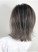 【marshu  OSAKA Style】オリーブグレージュ×ハイライト