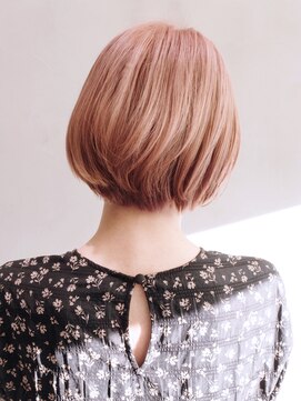 アイティーバイアルバム 藤沢店(IT by ALBUM) コーラルベージュ_カーキグレージュマッシュショート_ba322572