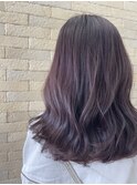ピンクブラウン♪×ロブスタイル