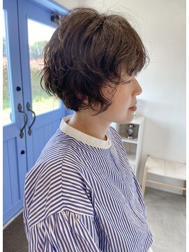 ジジ フィーカ 佐野(Gigi fika) ショートパーマ