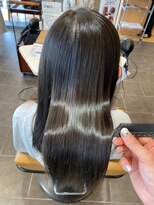 アイコニック 日進梅森台店(ICONIQ)&nbsp;髪質改善ULTOWAトリートメントxダークグレージュcolor