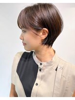 マッシュアンドマッシュアヴェダ ららぽーと福岡店(mash&mash AVEDA)&nbsp;マッシュショート・髪質改善・ココアベージュ
