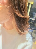 ヘアーストーリーフォーウォーク(hair story for Woke) インナーミルクティーベージュ　【西明石】