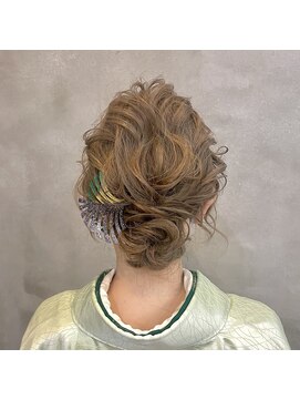 ブーミー(Bor mee) 【bormee】和装にも洋装にも合うルーズなシニヨン☆結婚式七五三