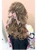 ～成人式 結婚式ヘアセット ハーフアップ～【大阪 梅田】