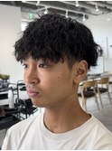 ツイストスパイラルパーマツイストパーマ刈り上げ万代新潟駅