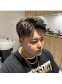 メンズショートツーブロックメンズハイライト