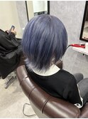 ブルーシルバー 水色 ハイトーン 池袋