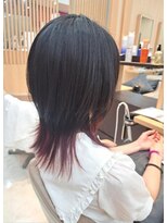 ユニックス イオンモール春日部店(UNIX) ウルフカット×裾カラー