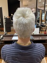 ユニックス イオンモール柏店(UNIX)&nbsp;【ハイトーンカラー】メンズ×ホワイトカラー