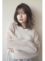 クーナバイトマト 横浜(Cuna by TOMTO)&nbsp;【Cuna】レイヤー_ウェーブ_ミディアム_横浜美容室