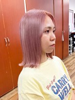 デビュー 沖縄泡瀬店(Debut)&nbsp;前髪/アンブレラカラー/こなれミディ/イメチェン/ウェーブパーマ