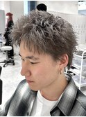 グレージュスパイキー
