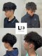 リル バイ ラミール(LiL by lamiell)の写真/流行りのメンズパーマ、と再現性抜群な骨格修正カットで、お客様一人一人の魅力を最大限に引き出します。