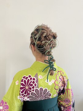 キートス 高知店(kiitos) 卒業式ヘアセット