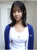 ミディアムレイヤーレディースカット