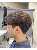 センターパート/ニュアンスパーマ