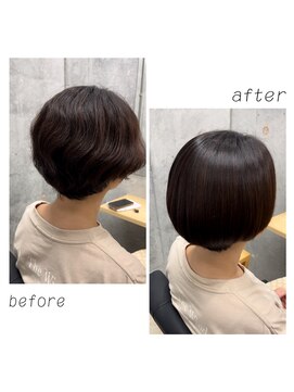 シタ 清澄白河(sita) ボブ・波状毛/美髪曲げ矯正