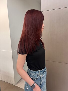 ローレンアオ(LOREN AO) ホワイトグレージュ/デジタルパーマ/チェリーブラウン/矢場町