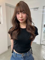 リヴ ウメダ(LIV umeda)&nbsp;ミルクティーブラウン/ダブルカラー/ブリーチ/ケアブリーチ