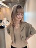 【7月限定】ケアブリーチ＋カラー＋カット＋トリートメント/￥19500