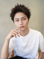 ニコ トウキョウ ロジック(nico TOKYO Logic)&nbsp;黒髪スパイキーショートアップバンクスーツ社会人20代30代