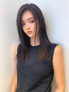 ビューティーサロン グレース(BeautySalon GRACE) つや感ストレート×地毛っぽグレージュ