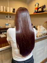 ヘアプレイスソル (HAIR PLACE SoL)&nbsp;ストレートロング/ブラウンレッド/艶髪