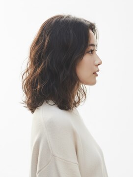 ビュートリアム265(BEAUTRIUM 265) #20代30代 ミディアムレイヤーパーマ くせ毛風ウェーブパーマ