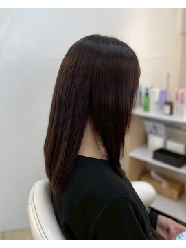 美容室 ルーフトップ(Roof top) 髪質改善白髪ぼかしハイライトカラー前髪カットベージュカラー