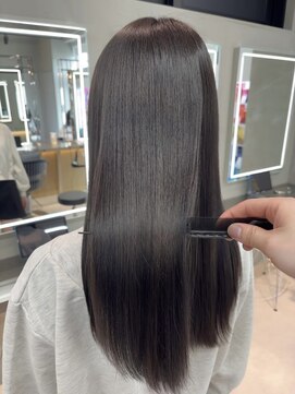 ロンドミラー 博多店(Lond Mirror) ミディアムヘア/暗めカラー/デザインカラー/グランマッシュ