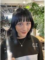 ロア インターナショナル 新宿店(LoA International)&nbsp;黒髪小顔レイヤーカット