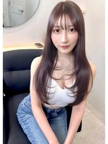 エルメトーキョーバイユアーズ(L'me TOKYO by youres)&nbsp;髪質改善　美髪ストレート　艶髪　前髪　韓国レイヤー　縮毛矯正