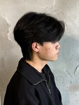 ニアウ 高崎店(Niau)&nbsp;MEN’S HAIR/サーフカール/刈り上げセンターパート/群馬高崎