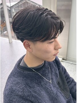 デュー 栄(DEW) 【DEW】ニュアンスパーマ/カルマパーマ/センターパート