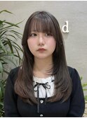 ◎イメチェン似合わせカットダークアッシュミディアムレイヤー