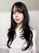 アイティー バイ アルバム 中野店(IT by ALBUM)&nbsp;似合わせカットダークアッシュ顔周りレイヤー_ba568152