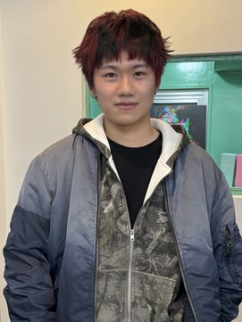 スリット(slit) ラフショート×レッドカラー