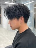 波巻きスパイラル/シャドウパーマ/サーフカール/men's/メンズ