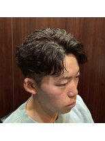 ヒロギンザ 栄店(HIRO GINZA) フェザーパーマ×ツーブロック