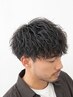 【アイロン質感】メンズカット+ツイストスパイラル【箕面市/men's/men's】