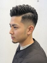 ゼロスバーバー(0's BARBER SHOP) 清潔感モテメンズ刈り上げマッシュショート大人カッコイイ