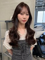 フェブ(fev)&nbsp;［fev_otoha］chocolate brown＋layercut