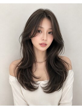 アロン(ALLON) 大人っぽく魅せる、韓国風ロングレイヤー