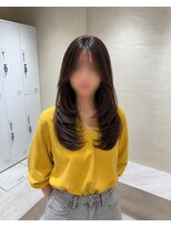 エレノア 四条烏丸店(Eleanor)&nbsp;【山地】広がりにくい大人の艶髪ロングレイヤー